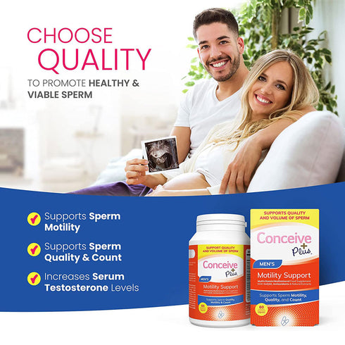 Sasmar Conceive Plus Men's Motility Support 60 caps